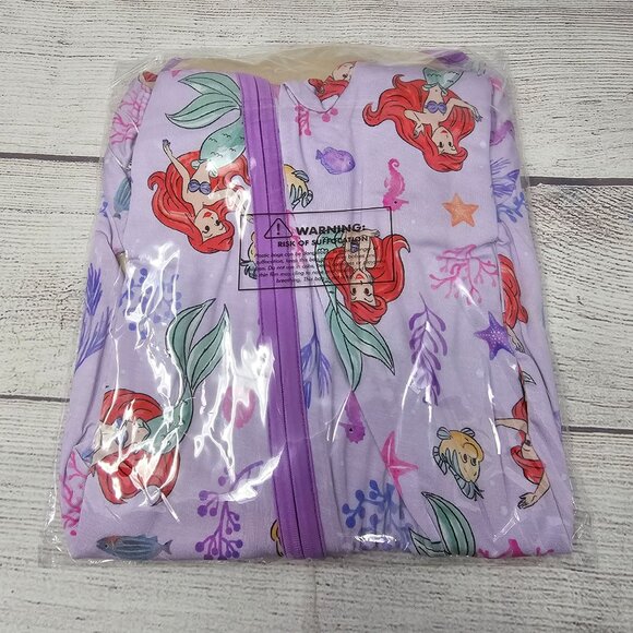 NIB Little Sleepies Disney Part of Her World Shorty Zippy Size 2T - Picture 3 of 3